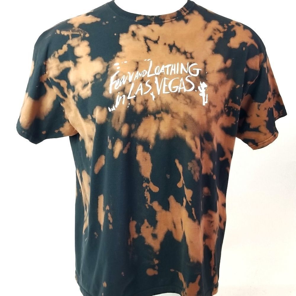 Fear and Loathing in Las Vegas Hunter S. Thompson Acid Wash Movie Tee Rock Tee